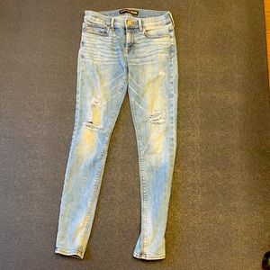 Express mid rise jean legging